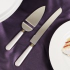 Essence of Pearl Cake Knife & Server Set